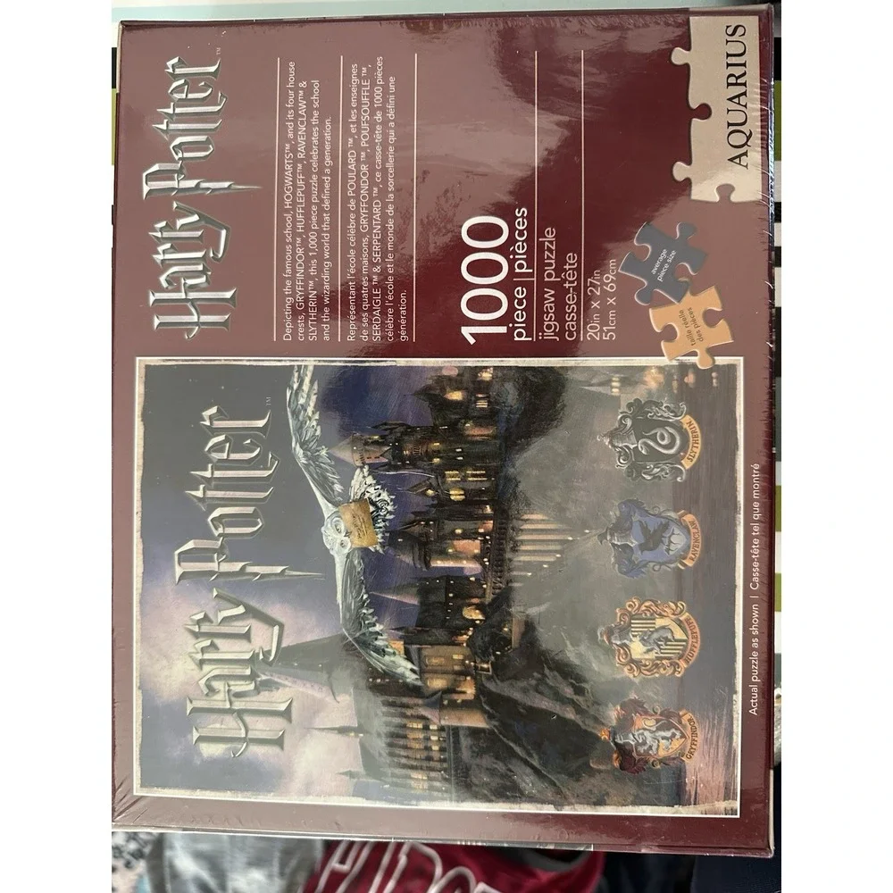 Harry Potter‎ Puzzle Hogwarts Inspired 1000pc  Fun Jigsaw Puzzle New Sealed